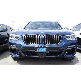 STO N SHO SNS276 - Quick Release License Plate Bracket For 2021-2022 BMW X7 40i non M Sport without adaptive cruise control