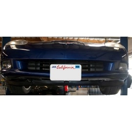 STO N SHO SNS28 - Quick Release License Plate Bracket For 2005-2013 Chevrolet Corvette (C6)