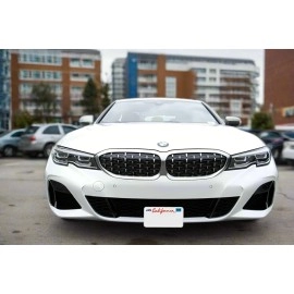 STO N SHO SNS282 - Quick Release License Plate Bracket For 2021-2023 BMW M550i without adaptive cruise control.