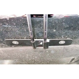 STO N SHO SNS282 - Quick Release License Plate Bracket For 2021-2023 BMW M550i without adaptive cruise control.