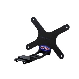STO N SHO SNS289a - Quick Release License Plate Bracket For 2021-2024 Ford Bronco with plastic bumper WITHOUT Adaptive Cruise Control