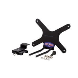 STO N SHO SNS289a - Quick Release License Plate Bracket For 2021-2024 Ford Bronco with plastic bumper WITHOUT Adaptive Cruise Control