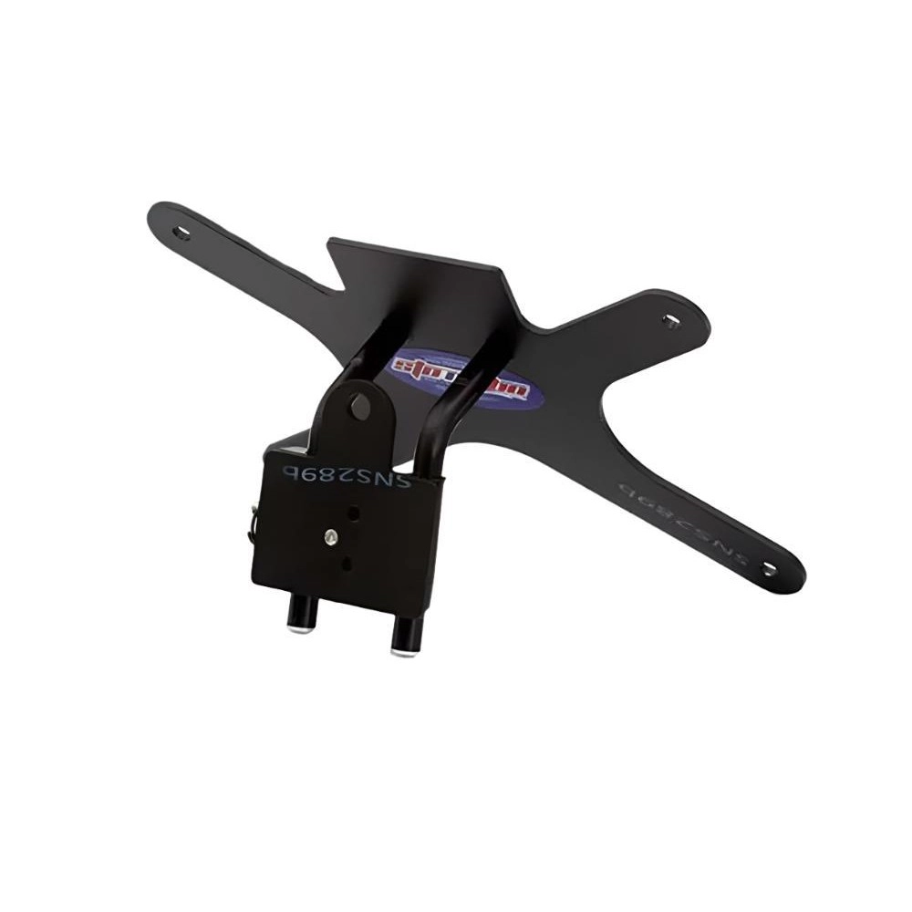 STO N SHO SNS289b - Quick Release License Plate Bracket For 2021-2024 Ford Bronco with HD Modular Bumper and Adaptive Cruise Control