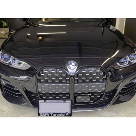 STO N SHO SNS312a - Quick Release License Plate Bracket For 2021-2025 BMW M440i/430i M Sport/i4 M50/i4 40i M Sport Gran Coupe w/ACC