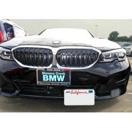 STO N SHO SNS314a - Quick Release License Plate Bracket For 2023 BMW X5 and X6 40i non M Sport with adaptive cruise control