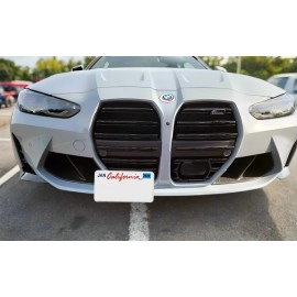 STO N SHO SNS317a - Quick Release License Plate Bracket For 2021-2023 BMW M5/M5 Competition with adaptive cruise control.