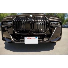 STO N SHO SNS322 - Quick Release License Plate Bracket For 2023-2025 BMW 760ix and 740i M Sport.