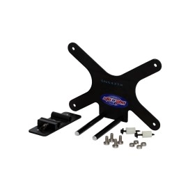 STO N SHO SNS331a - Quick Release License Plate Bracket For 2022-2025 Cadillac CT4-V Blackwing w/ carbon fiber splitter