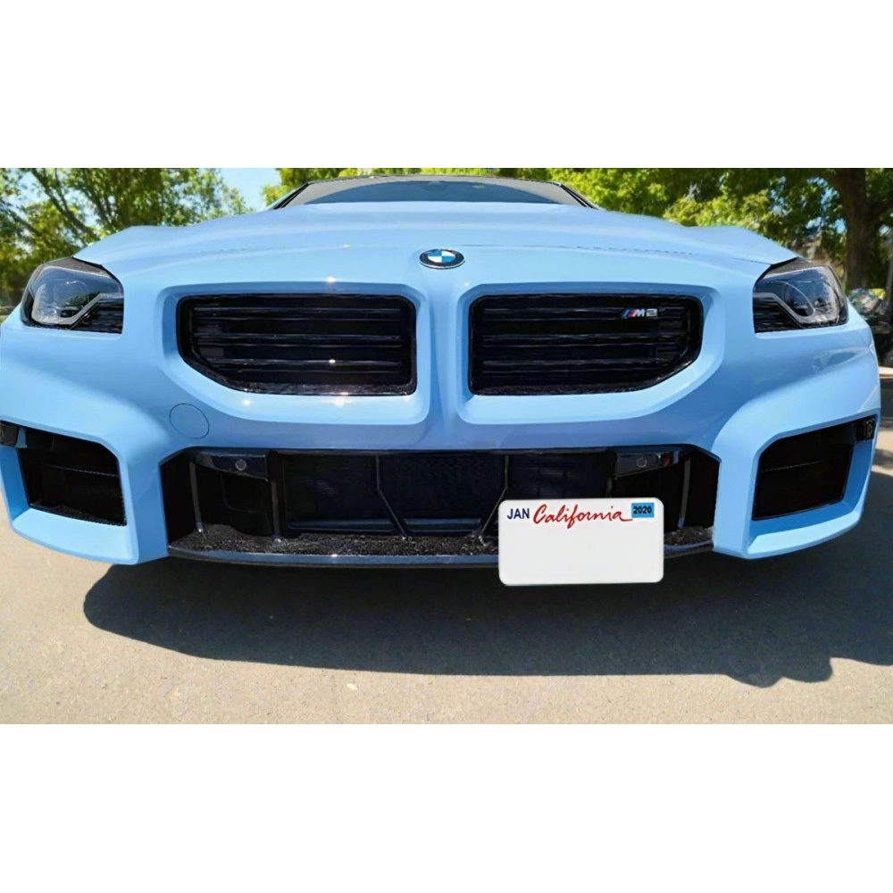 STO N SHO SNS350a - Quick Release License Plate Bracket For 2023-2025 BMW M2 with adaptive cruise control.