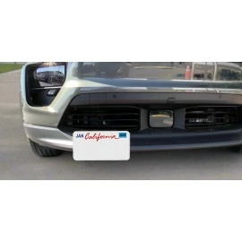 STO N SHO SNS354 - Quick Release License Plate Bracket For 2024-2025 Porsche Macan EV-WITHOUT off road fascia