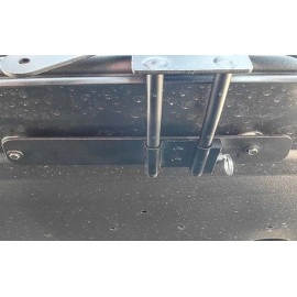 STO N SHO SNS373a - Quick Release License Plate Bracket For 2024-2025 Ford Mustang W/ performance pack and W/ 401a CO-PILOT360 assist +