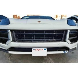 STO N SHO SNS375 - Quick Release License Plate Bracket For 2024-2025 Porsche Cayenne Turbo GT Coupe