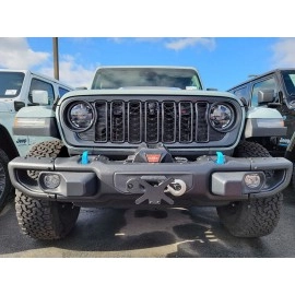 STO N SHO SNS385 - Quick Release License Plate Bracket For 2023-2024 Jeep Wrangler with Factory Warn Winch.