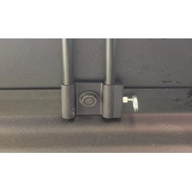 STO N SHO SNS385 - Quick Release License Plate Bracket For 2023-2024 Jeep Wrangler with Factory Warn Winch.