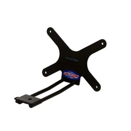 STO N SHO SNS385 - Quick Release License Plate Bracket For 2023-2024 Jeep Wrangler with Factory Warn Winch.