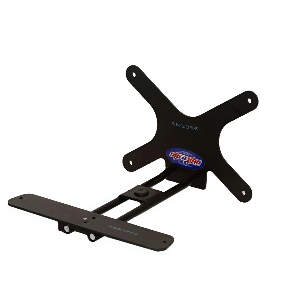 STO N SHO SNS386 - Quick Release License Plate Bracket For 2023-2024 Cadillac XT5 without adaptive cruise control