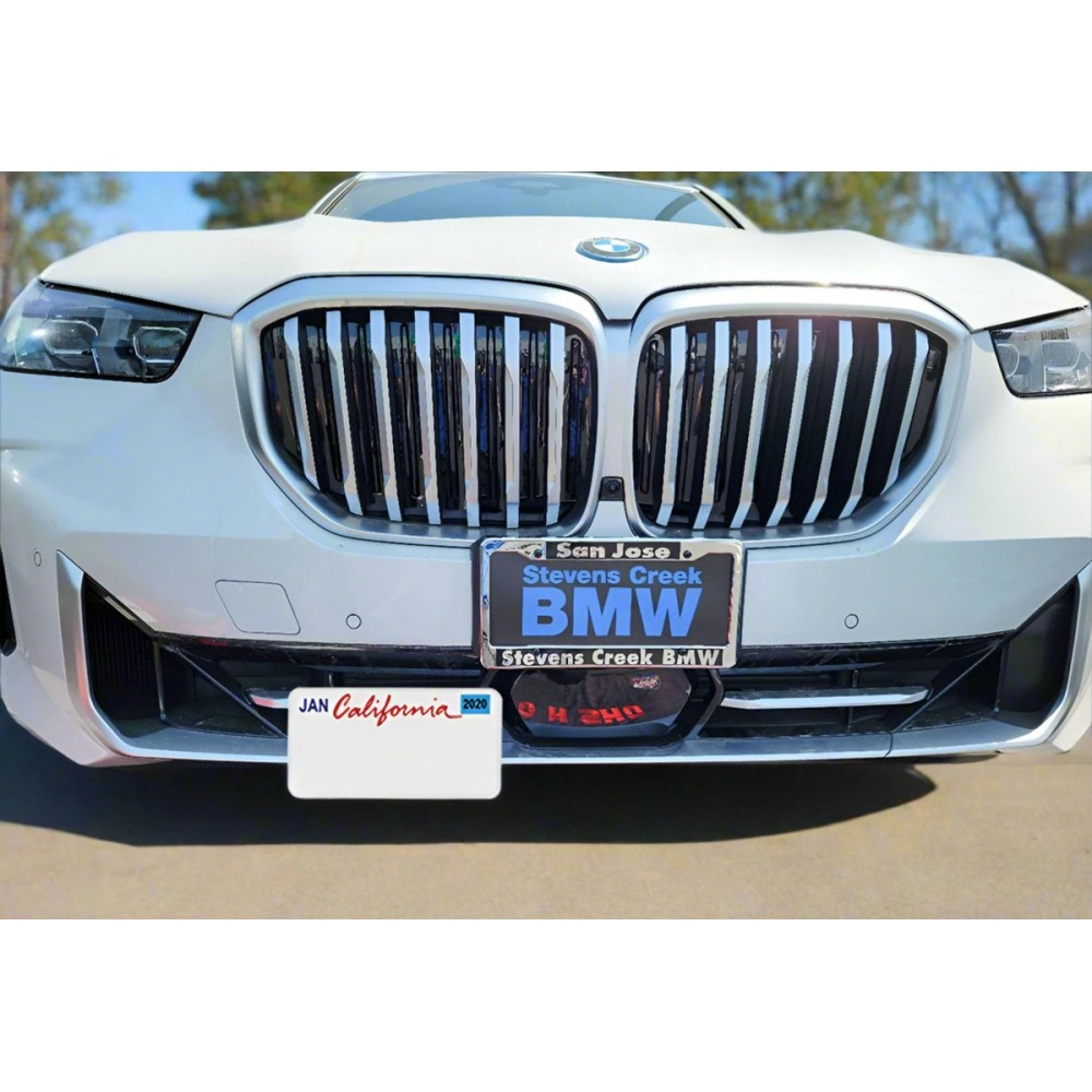 STO N SHO SNS355a - Quick Release License Plate Bracket For 2024-2025 BMW X5 40i/50e Non M Sport w/ Adaptive Cruise Control