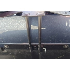 STO N SHO SNS427 - Quick Release License Plate Bracket For 2025 BMW 330i Non M Sport w/o adaptive cruise