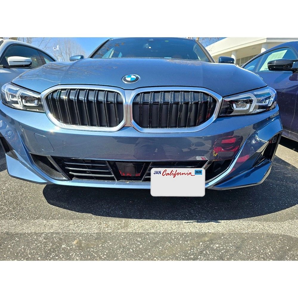 STO N SHO SNS428 - Quick Release License Plate Bracket For 2025 BMW 330i non M Sport w/ Adaptive Cruise Control