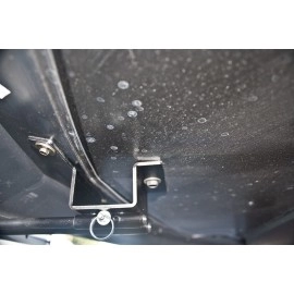 STO N SHO SNS50b - Quick Release License Plate Bracket For 2015-2019 C7 Corvette Z06 stage 1